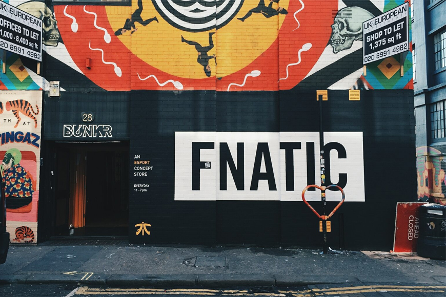 Fnatic’s pop-up store East London